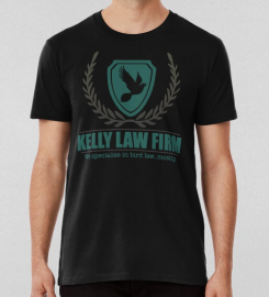 Always Sunny Bird Law Charlie Kelly Law T-shirt